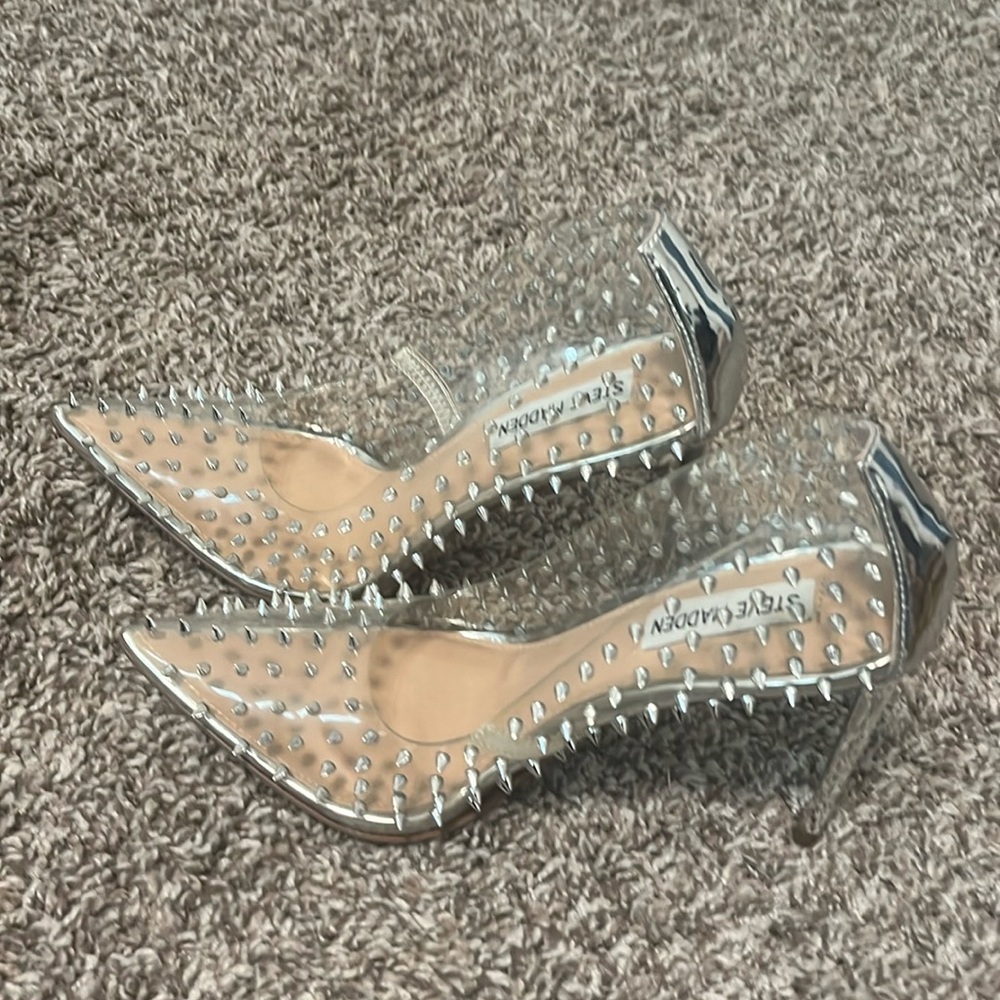 Funky Steve Madden 7.5 stiletto heels.